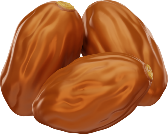 3D Kurma Dates Fruit